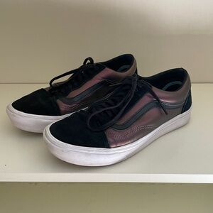 ComfyCush Old Skool Mystic Metallic Vans - Size Women’s 8